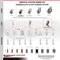Service Caster 2 Inch Thermoplastic Rubber Wheel 1-1/2 Inch Expanding Stem Caster with Brake SCC-EX05S210-TPRS-SLB-112 - alternate 5